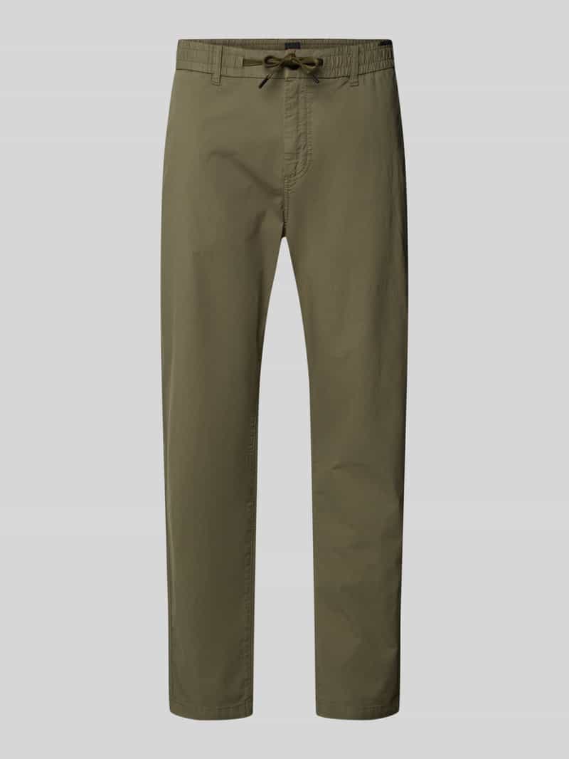 Boss Orange Tapered fit chino van katoenmix