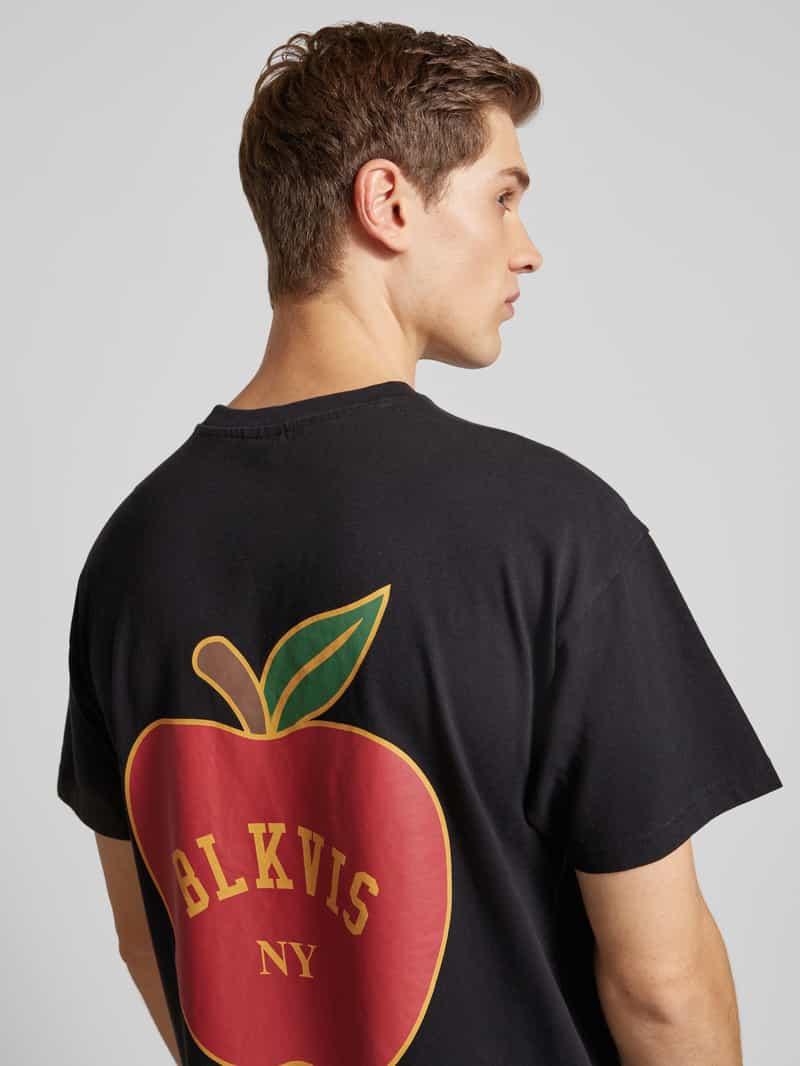 BLKVIS T-shirt met labelprint
