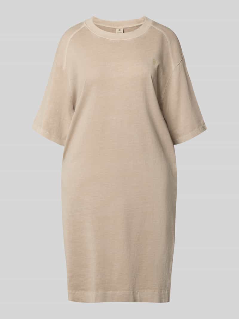 G-Star Raw Knielange T-shirtjurk met ronde hals