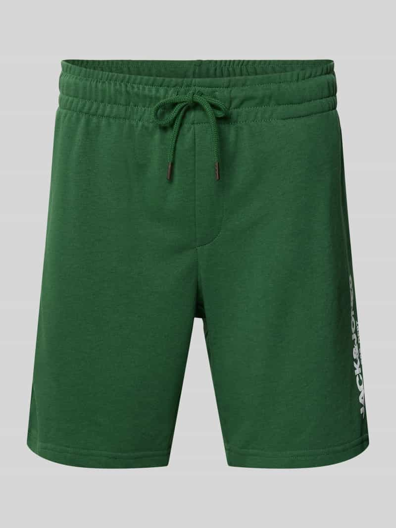 jack & jones Sweatshorts met tunnelkoord model 'GALE'