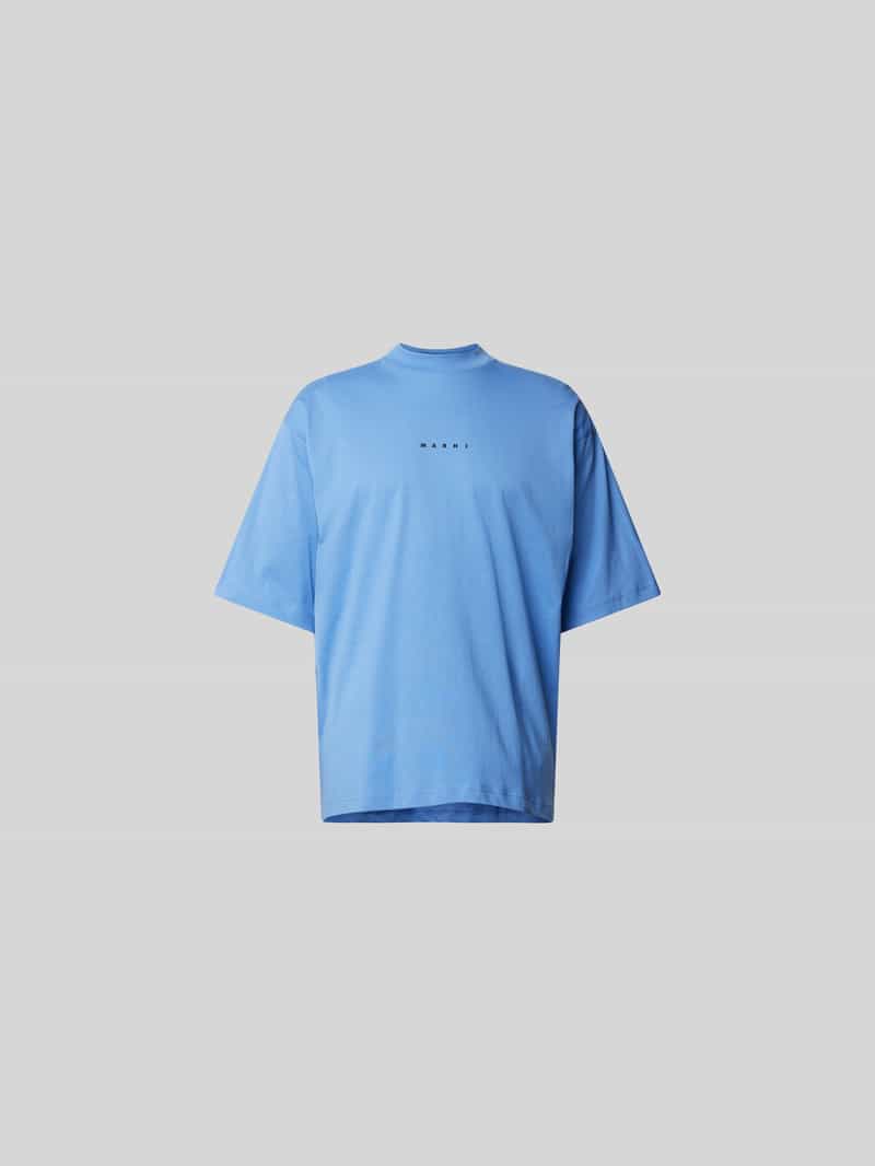 Oversized T-shirt met labelprint