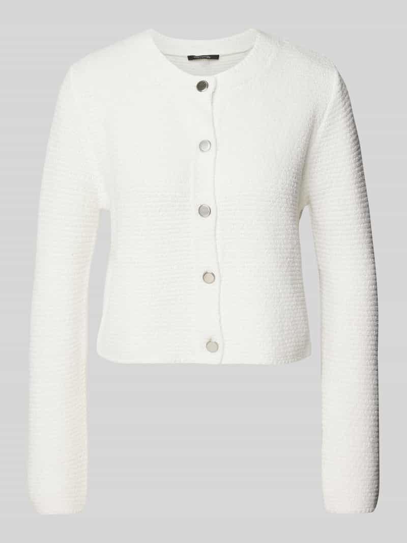 comma Vest met knoopsluiting