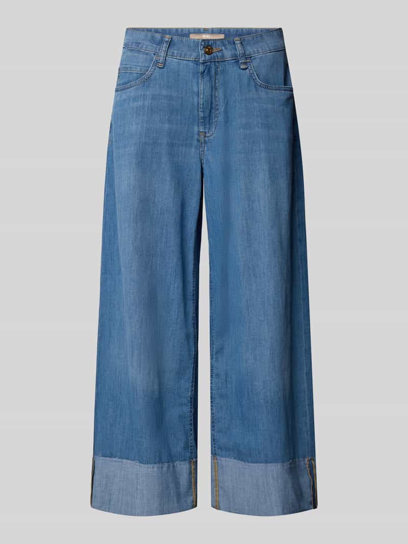 MAC Korte jeans met wijde pijpen model 'NEVADA'
