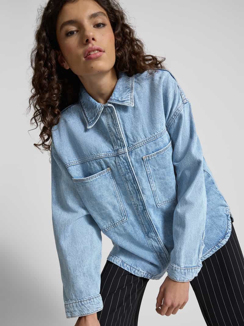 Only Loose fit jeansjack van puur katoen model 'LEMMIE'