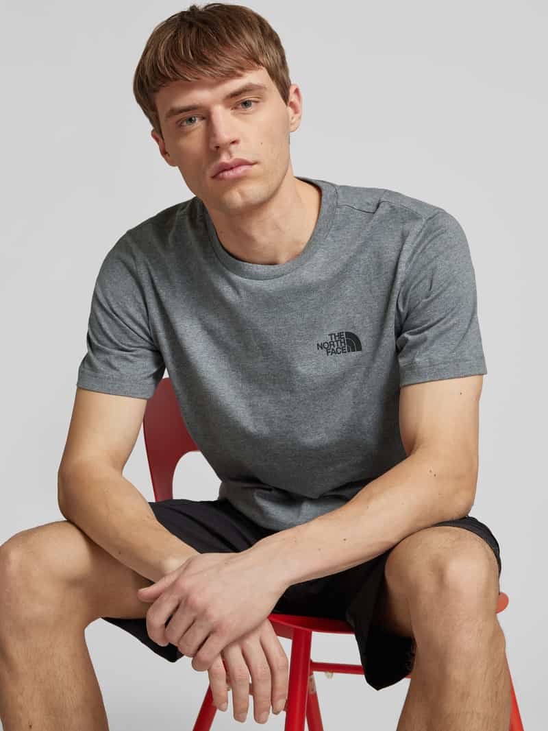 The North Face T-shirt met labelprint model 'Simple dome'