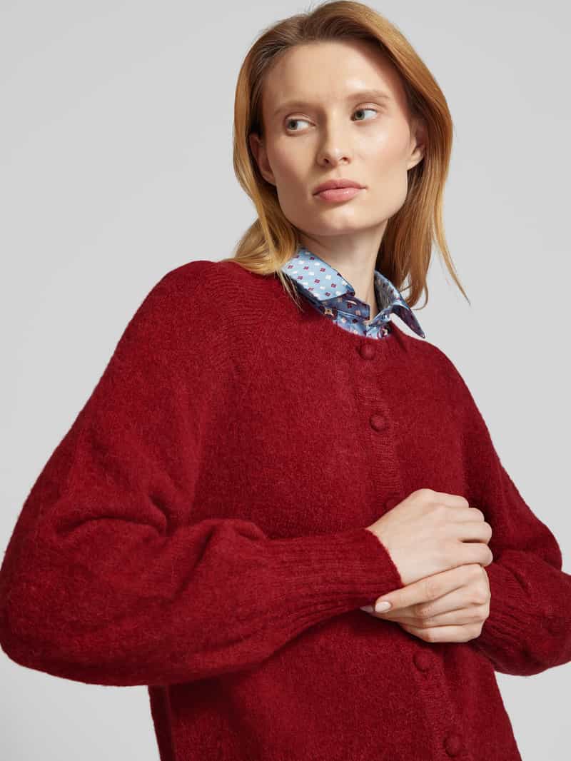 MSCH Copenhagen Cardigan met ballonmouwen model 'Zasha Hope'