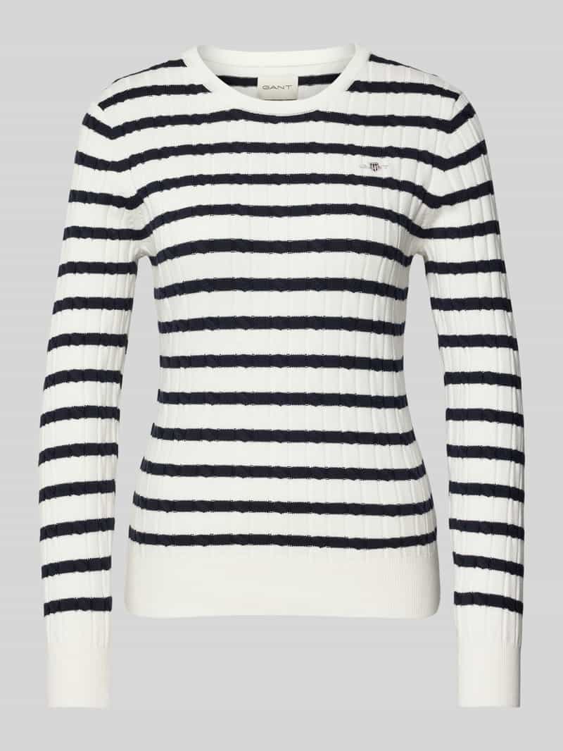 Gant Gebreide pullover met stretch