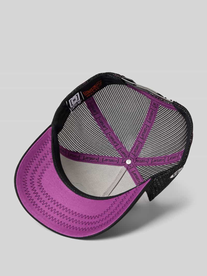 Capslab Baseballpet met motiefstitching