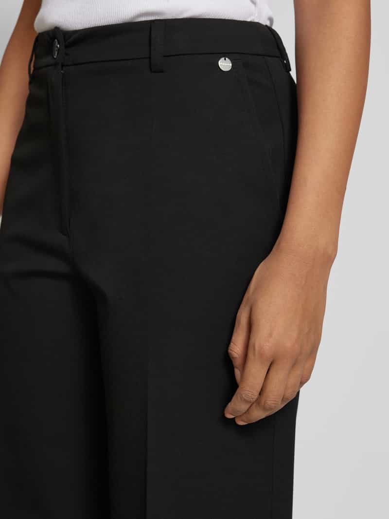 Rich & Royal Relaxed fit stoffen broek met persplooien
