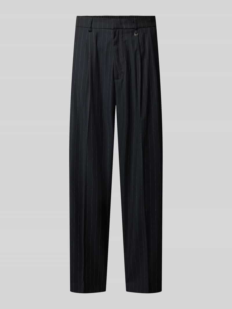 Antony Morato Stoffen broek met vouw model 'LEON'