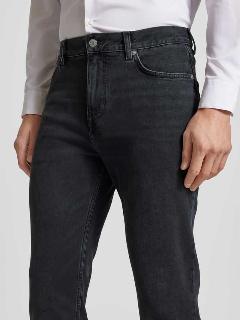 Tommy Hilfiger Straight fit jeans van viscose in 5-pocketmodel model 'DENTON'