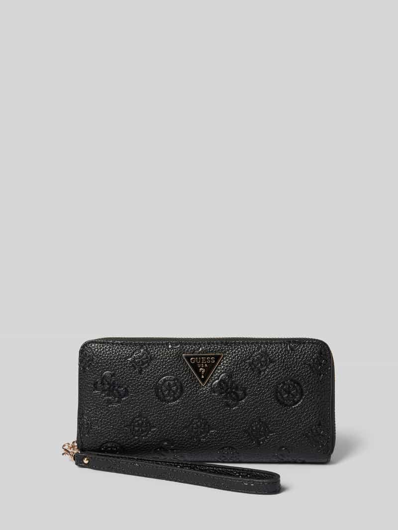 Guess Portemonnee met logo-applicatie model 'CRESIDIA'
