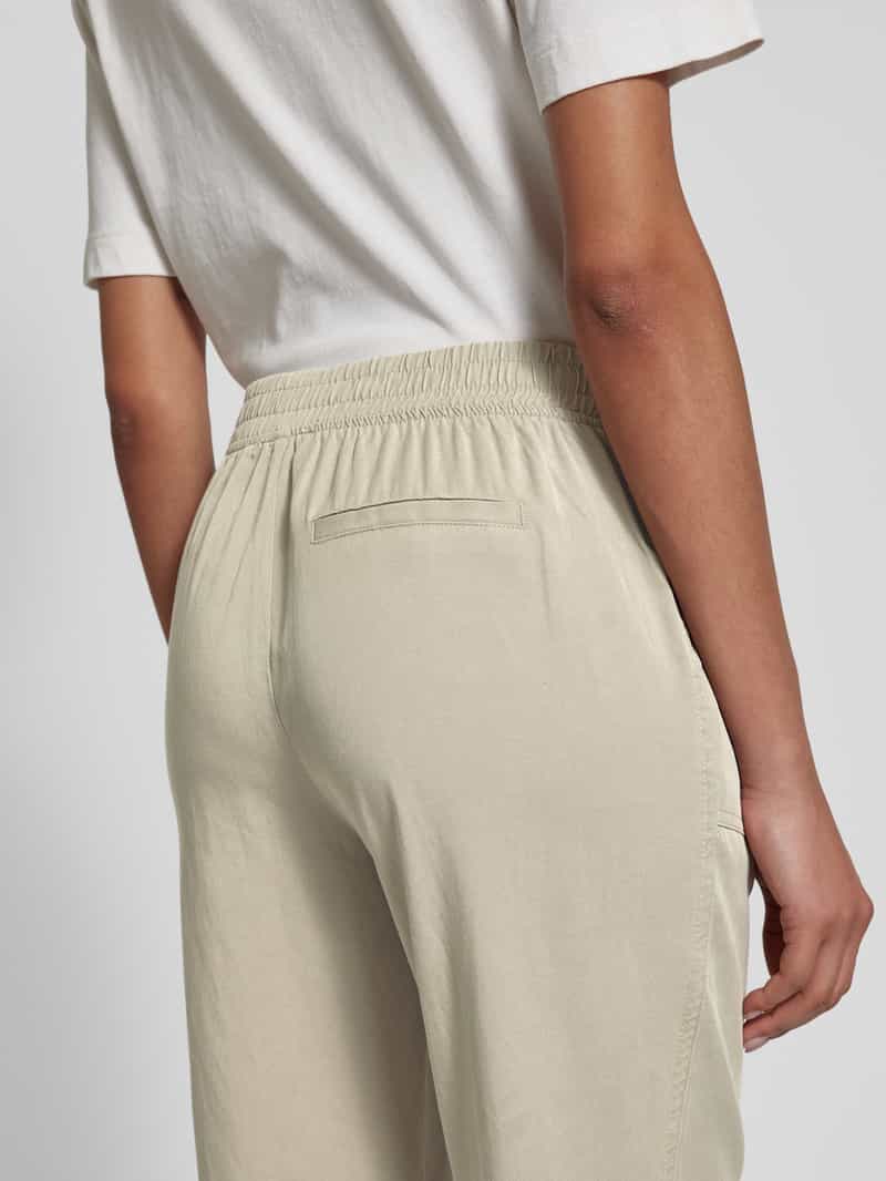 Jake*s Casual Stoffen broek met elastische band