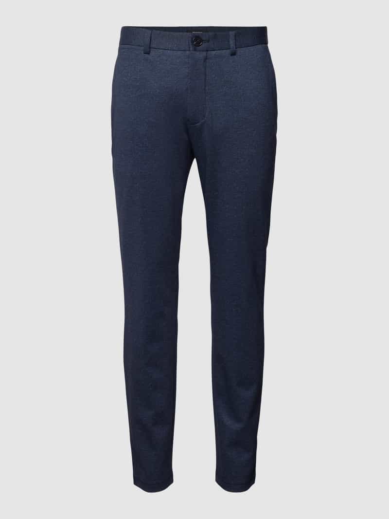 Matinique Pantalon in gemêleerde look met achterzakken