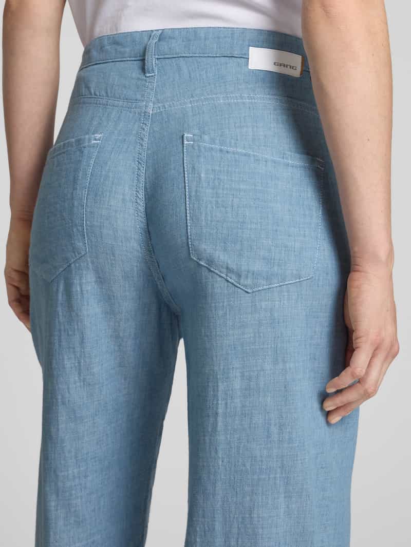 Gang Wide fit broek in denimlook model 'Via Wide'