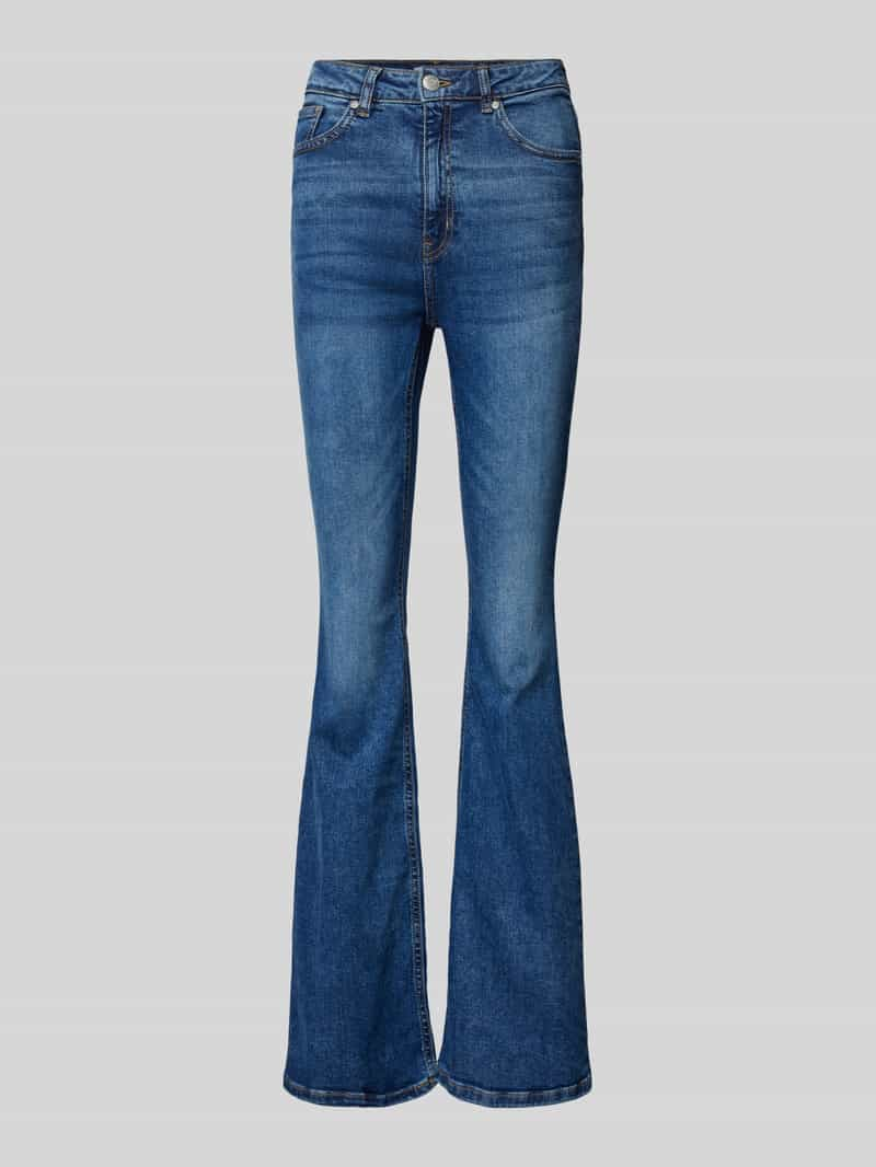 Review Flared jeans met 5-pocketmodel