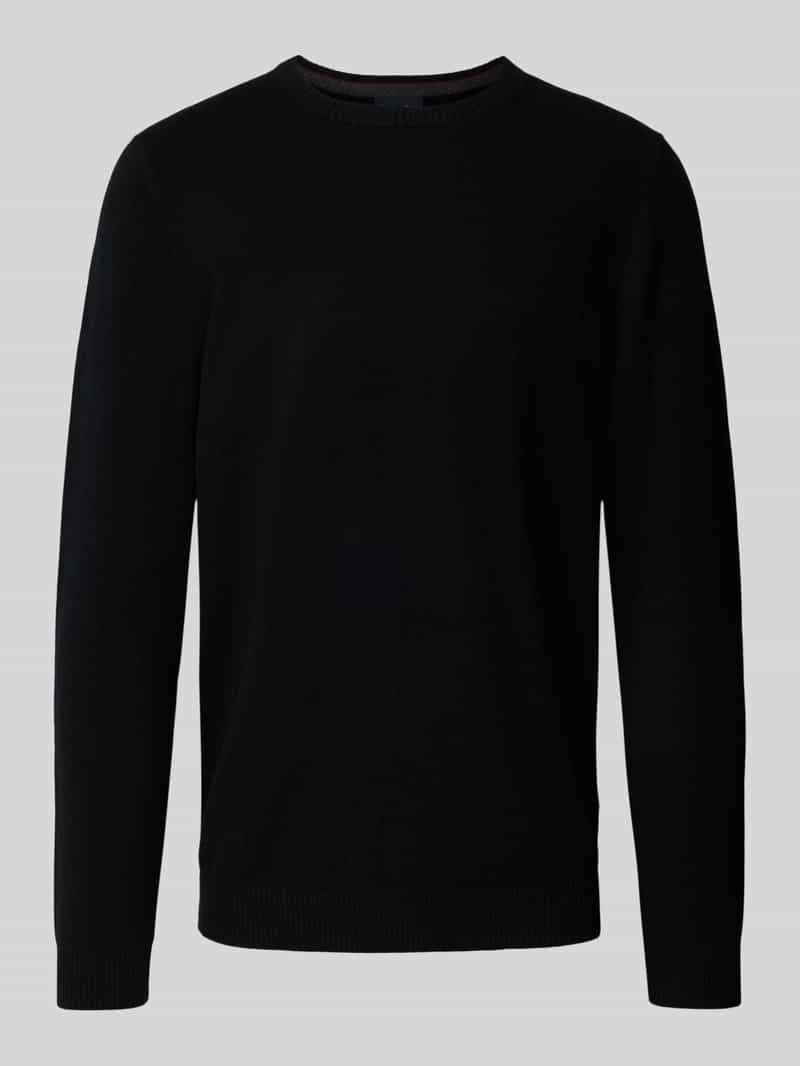 Christian Berg Men Gebreide pullover met ronde hals