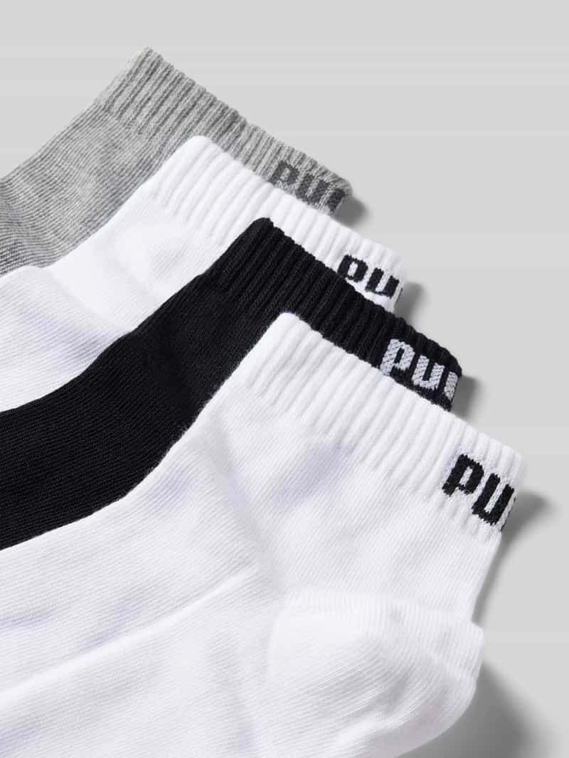Puma Sokken met logodetail in een set van 4 paar