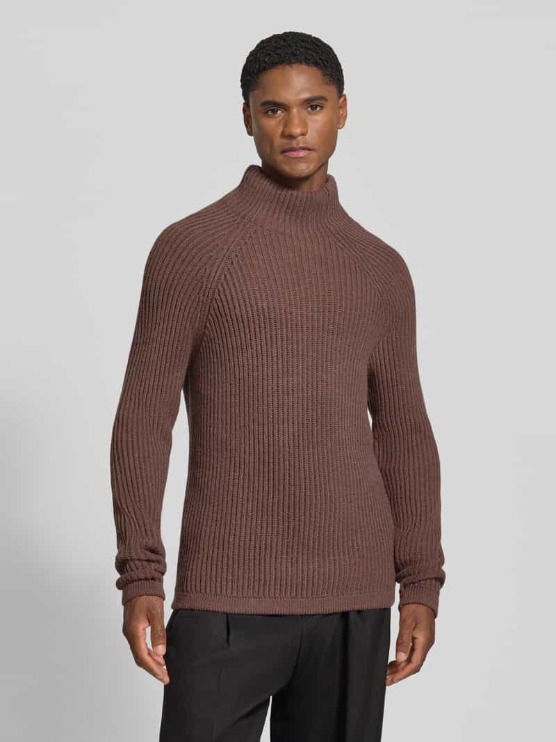 drykorn Regular fit gebreide pullover met elastische boordjes