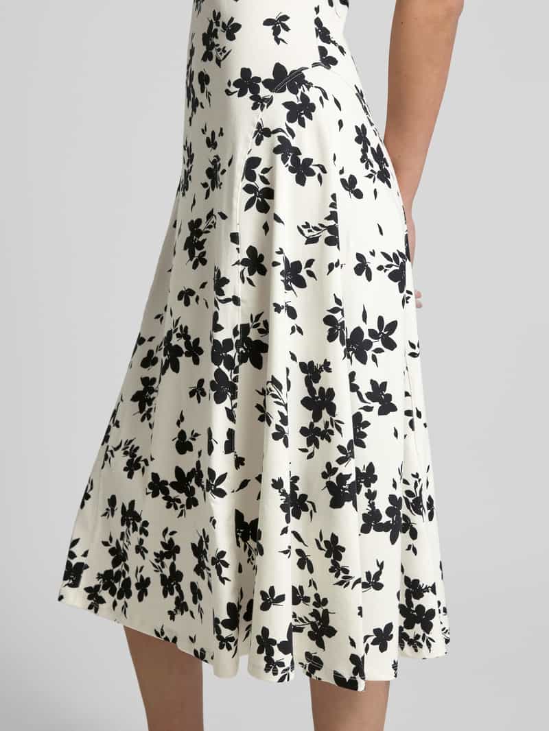 Lauren Ralph Lauren Midi-jurk met boothals model 'MUNZIE'