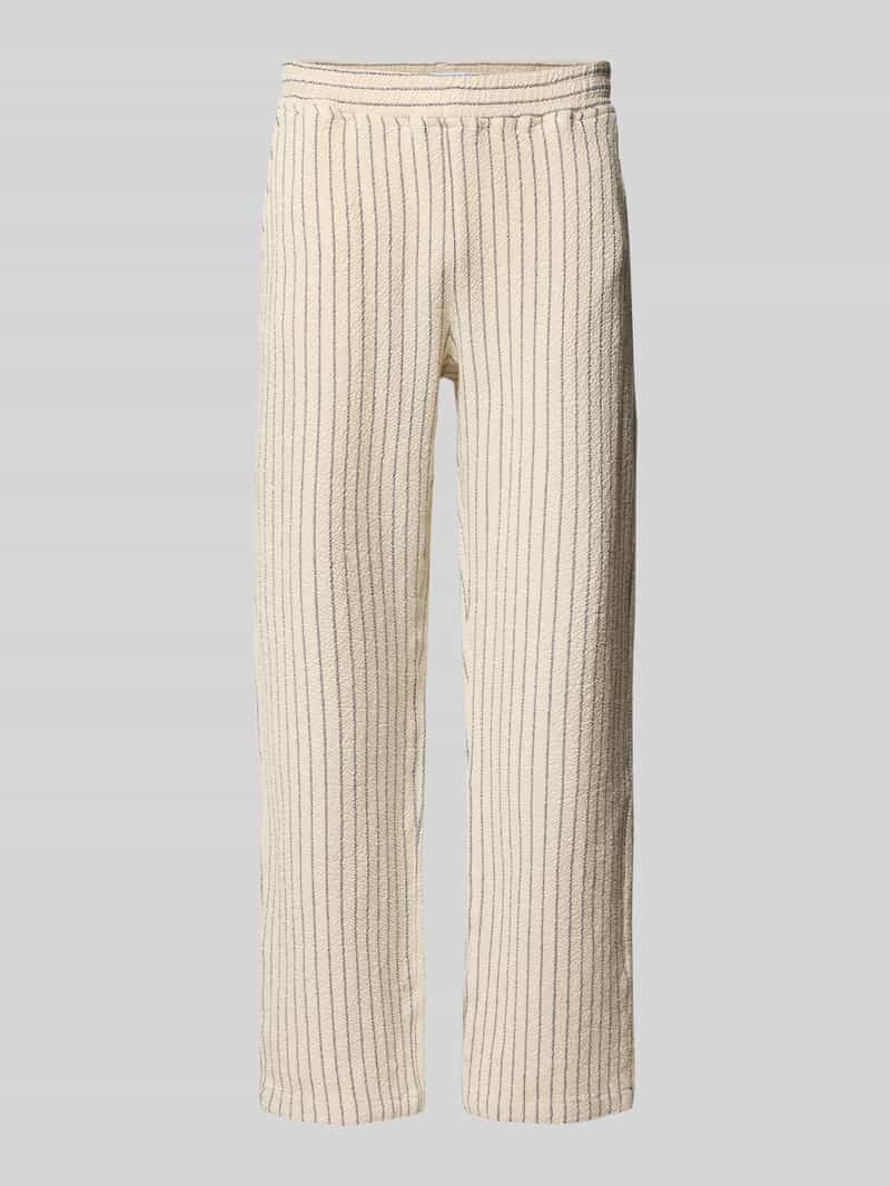 Les Deux Broek met structuurmotief model Houston'