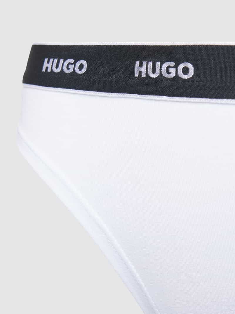 HUGO Slip met labelprint in een set van 3 stuks