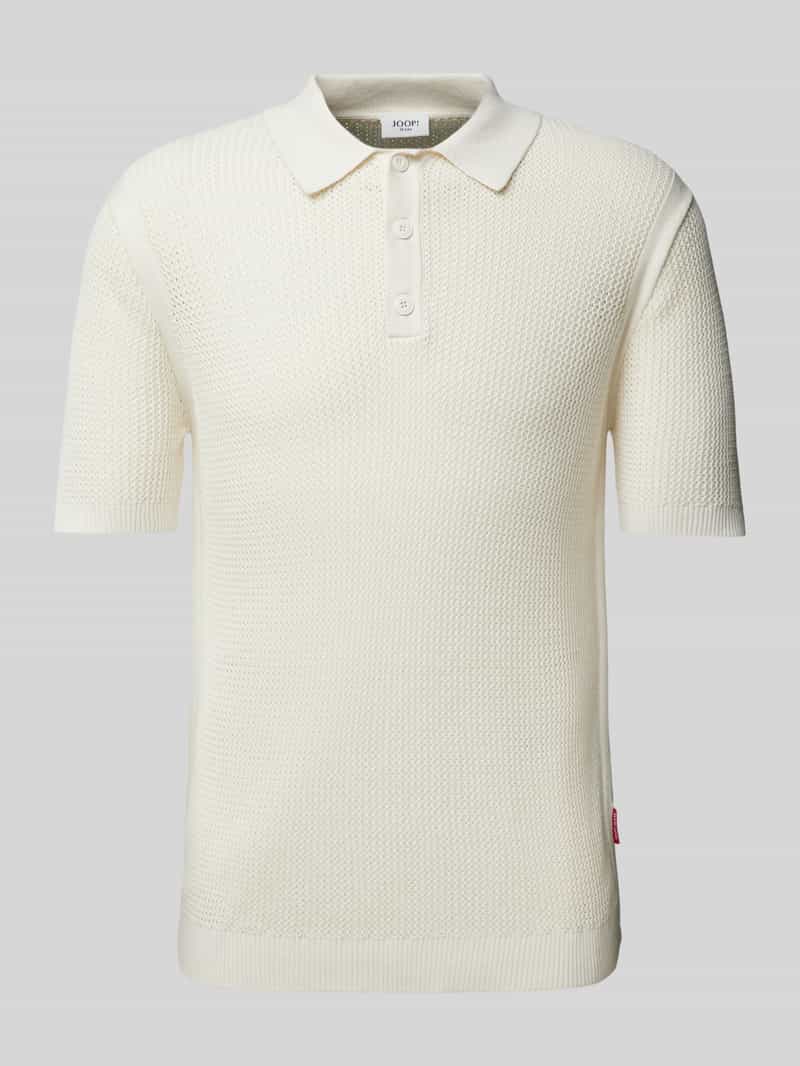 JOOP! JEANS Slim fit poloshirt met polokraag