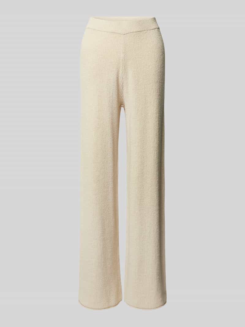 JAKE*S STUDIO WOMAN Straight leg stoffen broek met structuurmotief