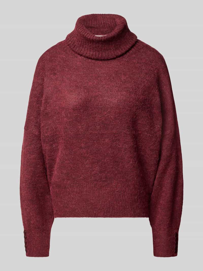 Ichi Regular fit gebreide pullover met alpaca model 'IHKAMARA'