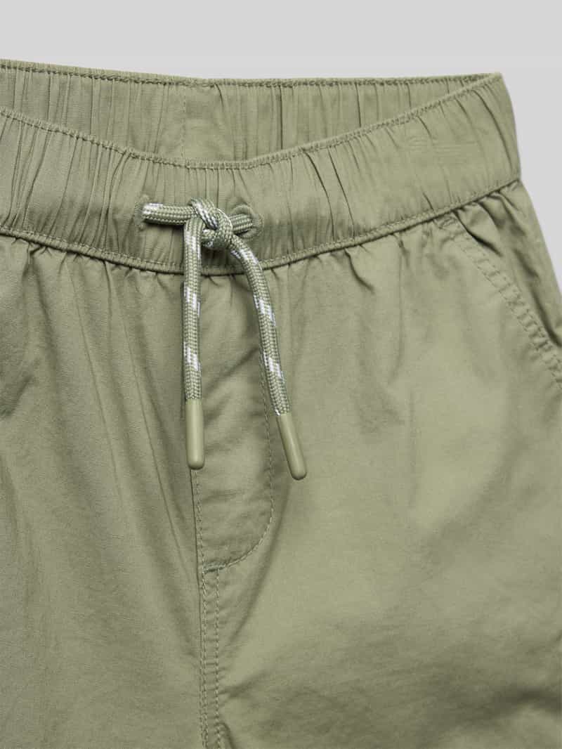 s.Oliver RED LABEL Loose fit bermuda's van katoenmix