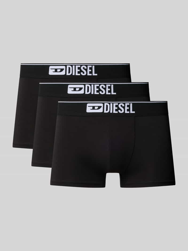 Diesel Boxershort met elastische band in een set van 3 stuks