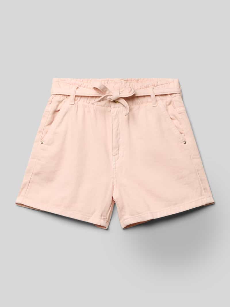 Guess Bermuda met strikceintuur en labeldetail