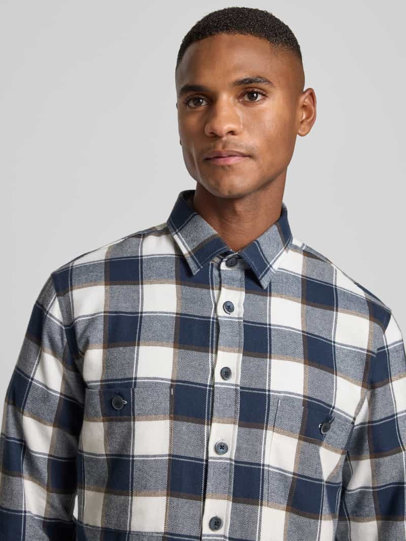 BRAX Slim fit vrijetijdsoverhemd met kentkraag model 'trostol'