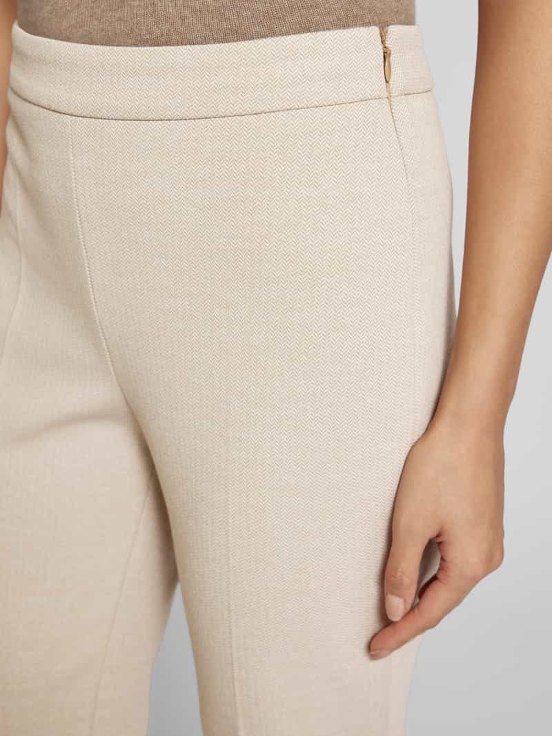 Boss Slim fit pantalon met persplooien model 'Tilunara'