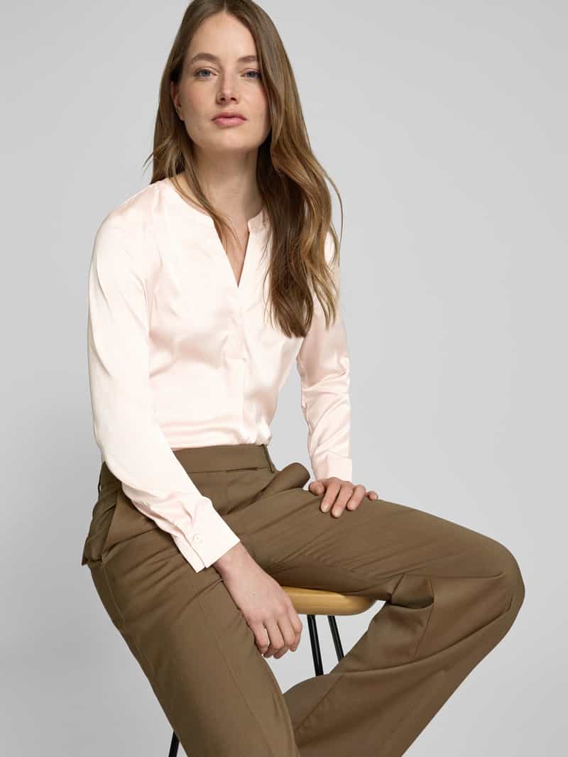 Christian Berg Woman Selection Regular fit blouse met tuniekkraag