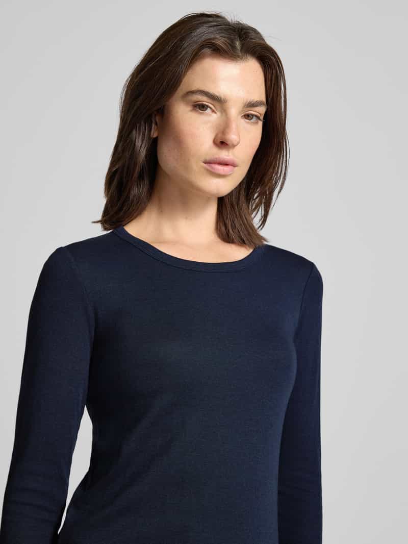 Tom Tailor Regular fit shirt met lange mouwen van katoenmix