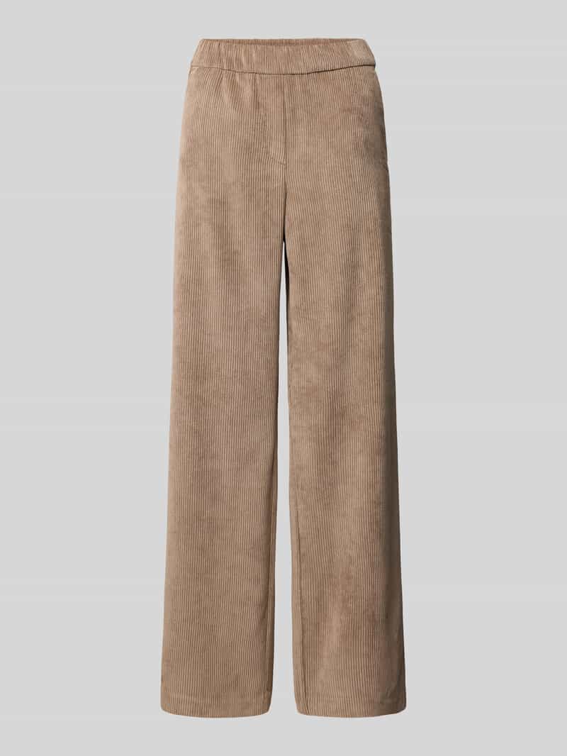 MAC Stoffen broek met Franse steekzakken model 'Chiara'
