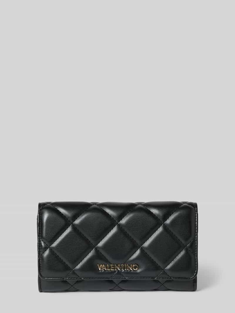 VALENTINO BAGS Portemonnee met siernaden model 'OCARINA'