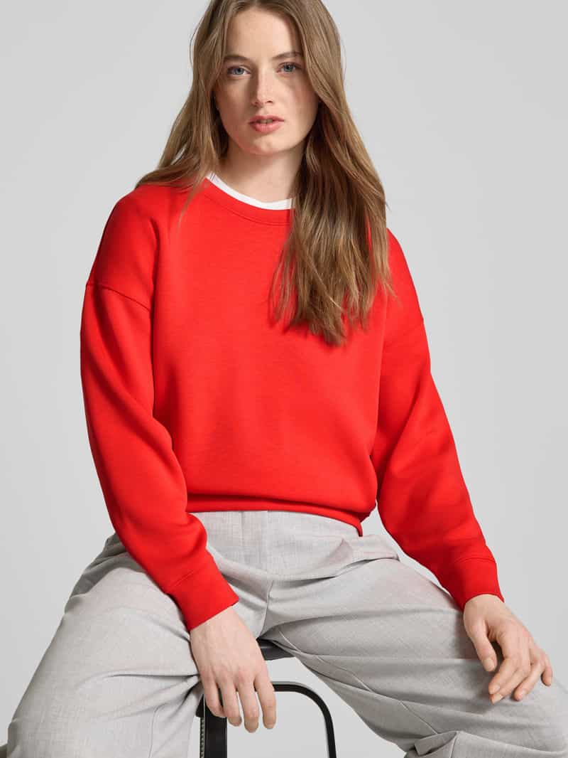 MSCH Copenhagen Sweatshirt met extra brede schouders model 'Ima Q'