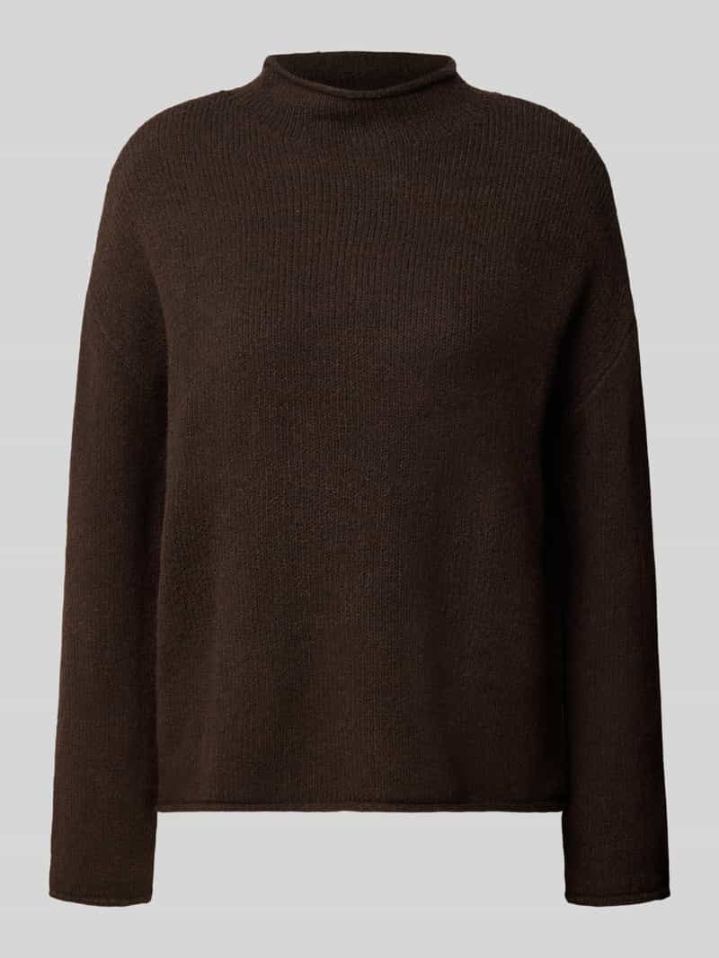 ZABAIONE Regular fit gebreide pullover met opstaande kraag