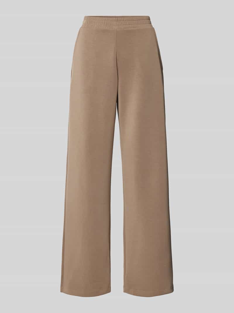 Jake*s Casual Wide fit stoffen broek met elastische band