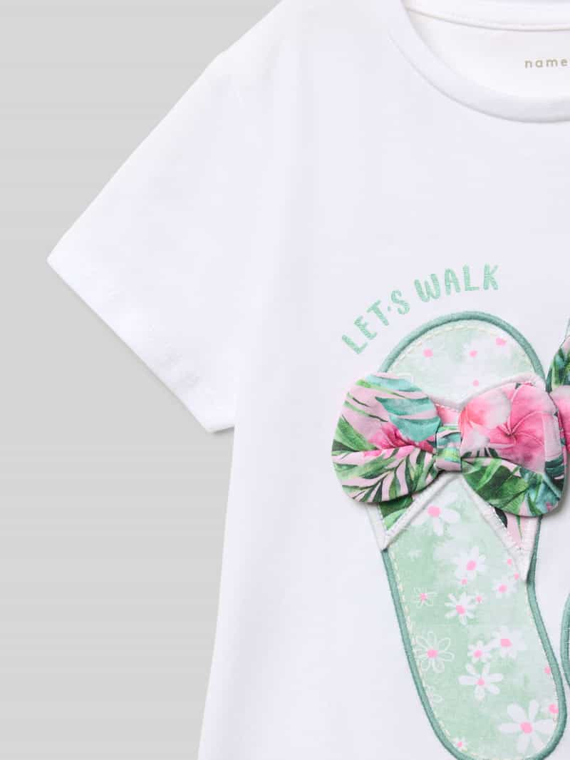 name it T-shirt met labeldetail model 'FIWI'
