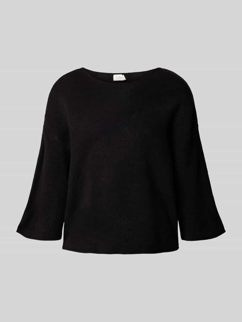 ROBE LÉGÈRE Gebreide pullover met linnen