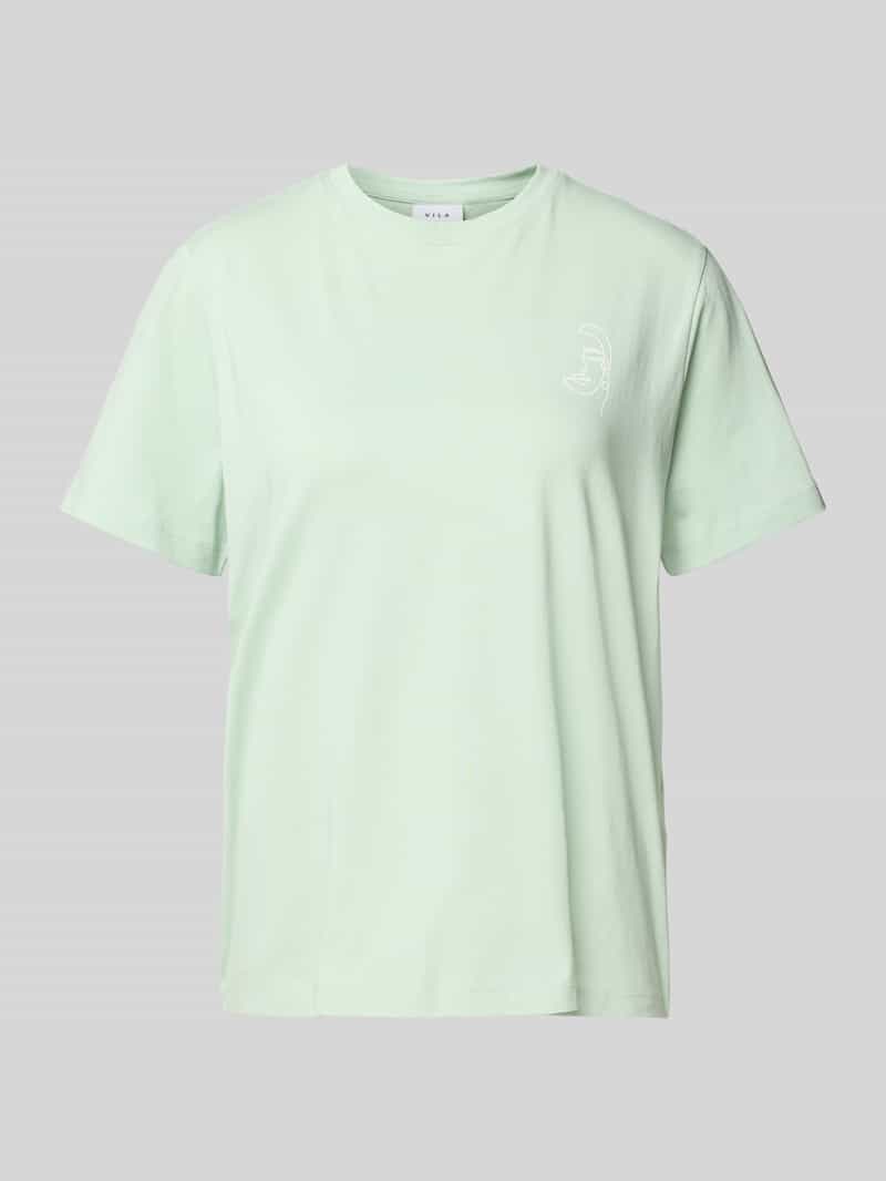 Vila T-shirt met ronde hals model 'SYBIL'