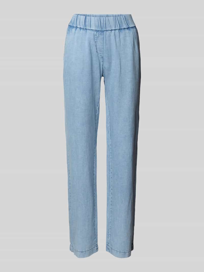 TONI Wide leg jeans met elastische band model 'Pia'