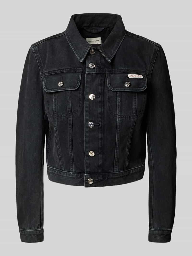 Calvin Klein Jeans Jeansjack met knoopsluiting