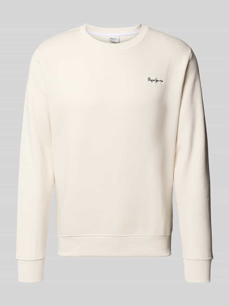 Pepe Jeans Regular fit sweatshirt van katoenmix model 'MACBETH'