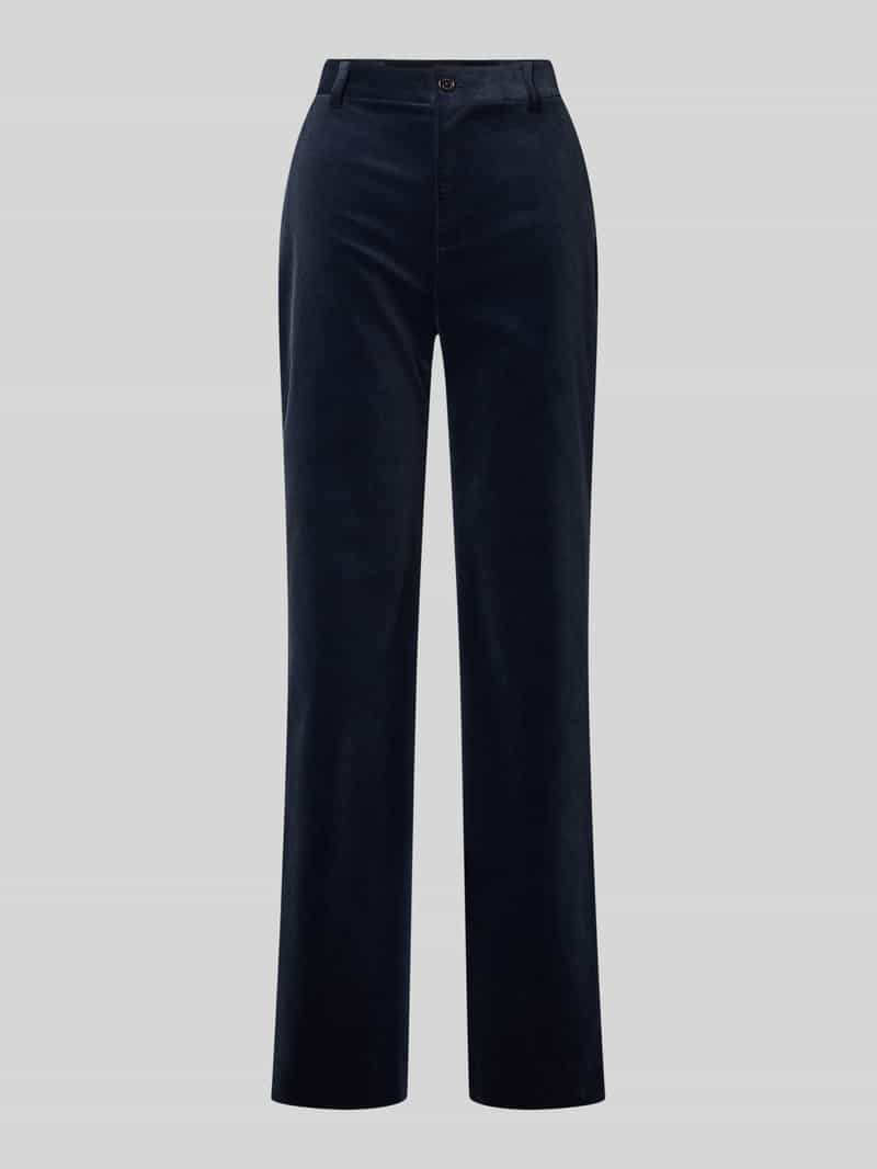 Lauren Ralph Lauren Flared cut corduroy broek met steek- en achterzakken model 'KADEN'