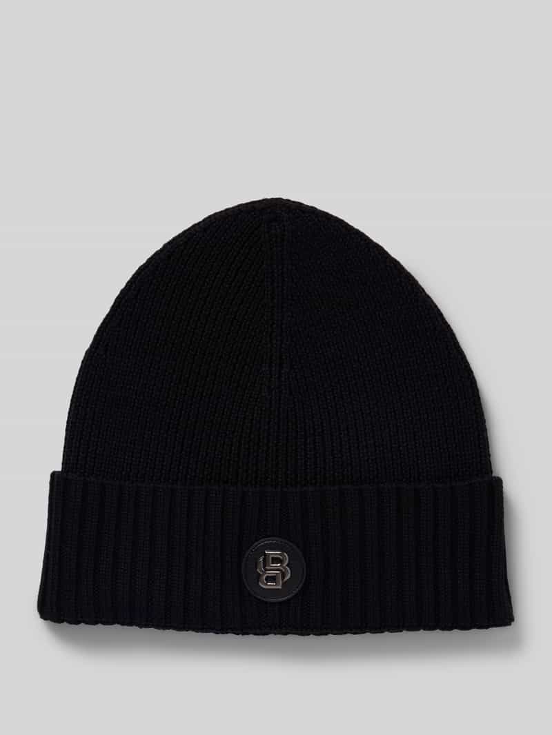 Boss Beanie van zuivere scheerwol model 'FATI'