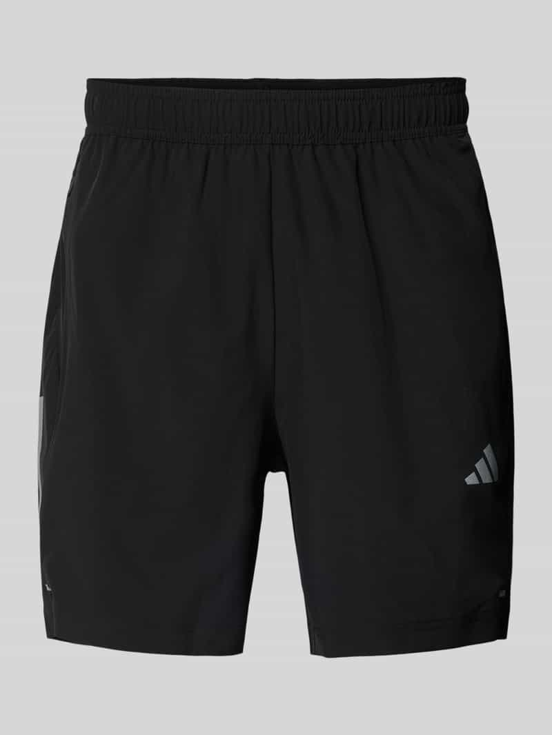 Adidas Training Korte regular fit broek met logoprint